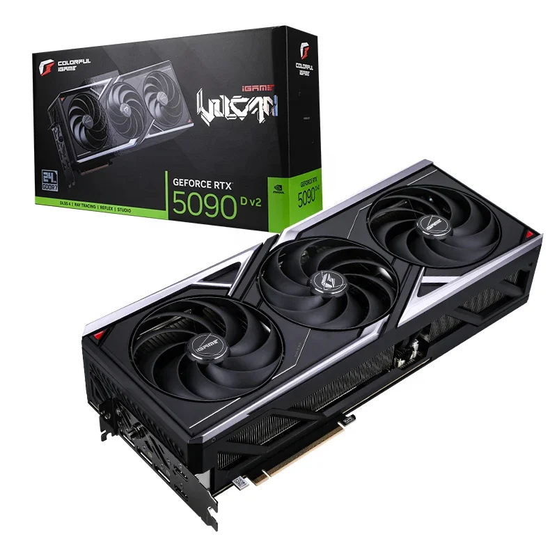 COLORFUL Igame RTX 5090 D V2 Vulcan OC 24GB GPU for Gaming