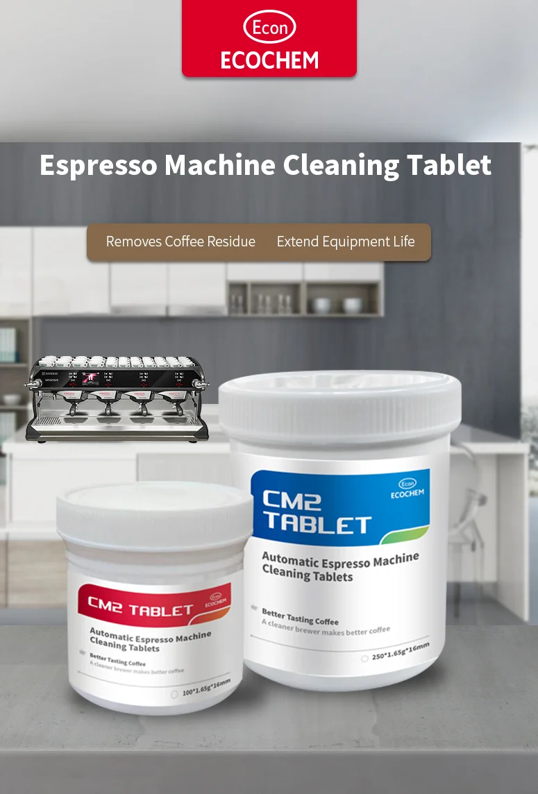 Espresso Coffee Machine Cleaning Tablets - WELSON Detergent
