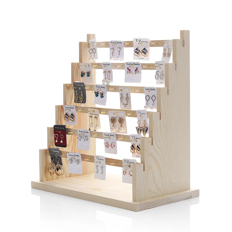 Présentoir à Bijoux En Bois - Porte-Colliers Amovible Vintage - Arbre à Bijoux Pour Organisation