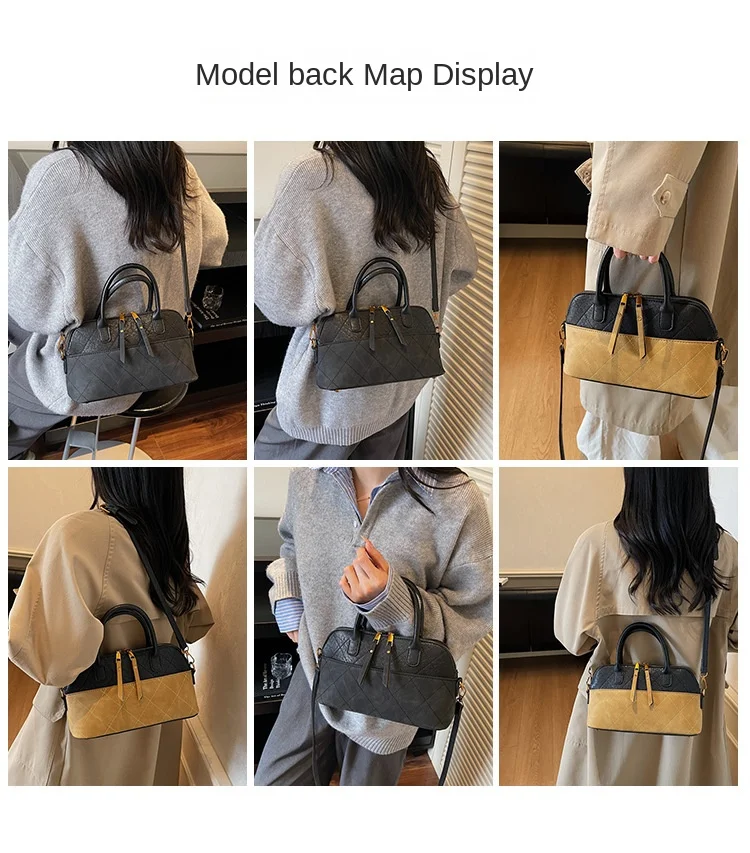 New Fashion Handbags Light Ladies Leather Casual Bags Ladies PU Leather Handheld Crossbody Women's Bag