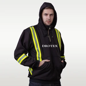Wholesale Industrial Mining Work Clothes NFPA 2112 Fire Proof Road Management Safety Hoodie