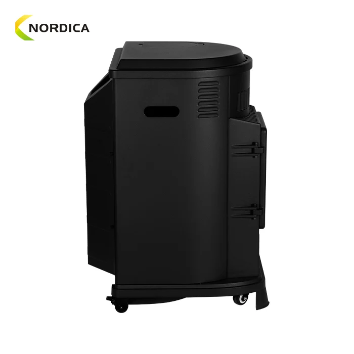 Cast Iron Technology 3.4 kw Red Flame Indoor Portable Gas Heater Mobile LPG Gas Stove