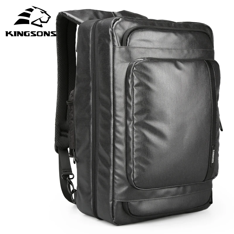 Kingsons Men's multifunctional travel laptop backpack