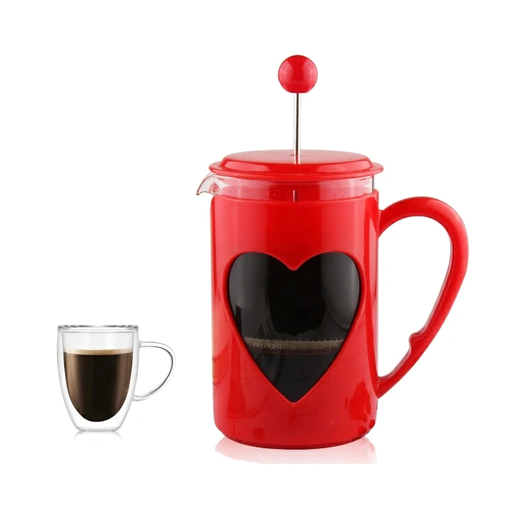 Minimáquina De Café Prensa Francesa Portátil,350ml,De Plástico - Buy  Francés Prensa Café Émbolo,Francés Prensa Café,Mini Café Prensa Product on  Alibaba.com