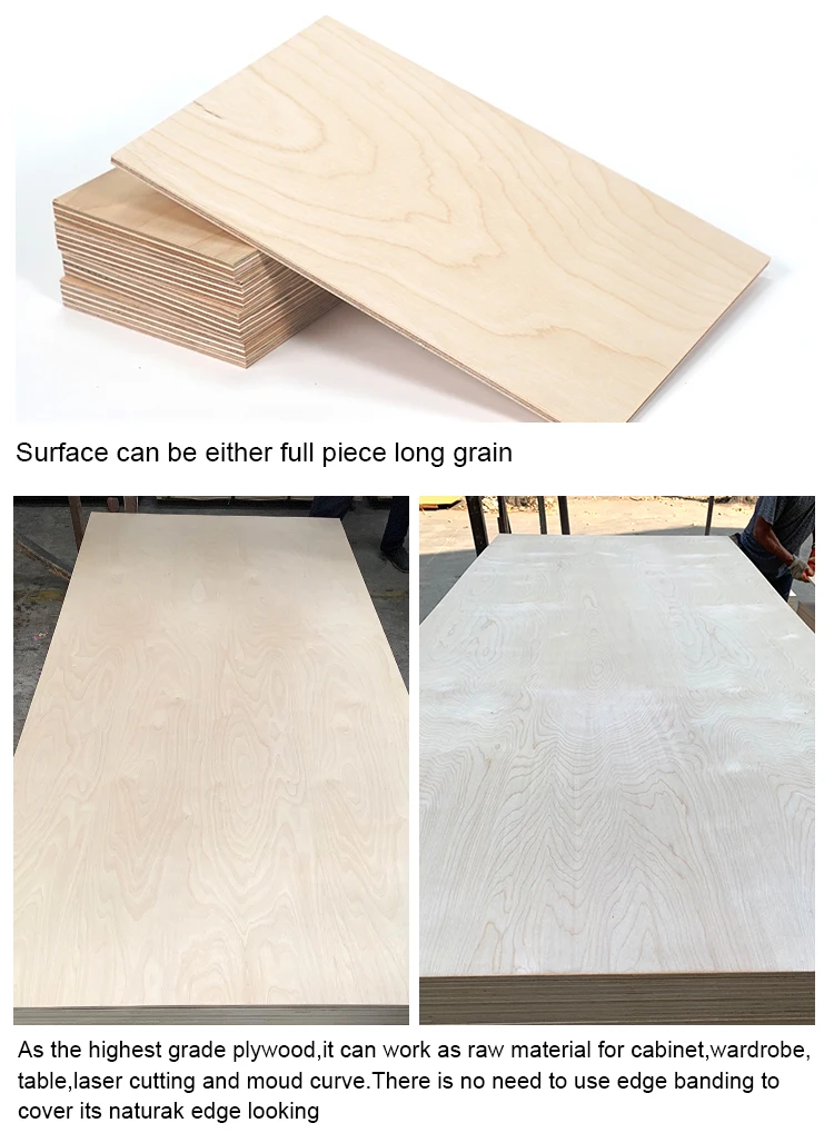 Hot Sell Natural Birch Plywood With Good Veneer And Board Buy Birch
