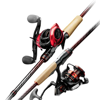 30+24T Carbon Cloth Carbon Fiber Fishing Rod Super Hard Spinning Casting Rod Reel Set – Hard Lure – view 2