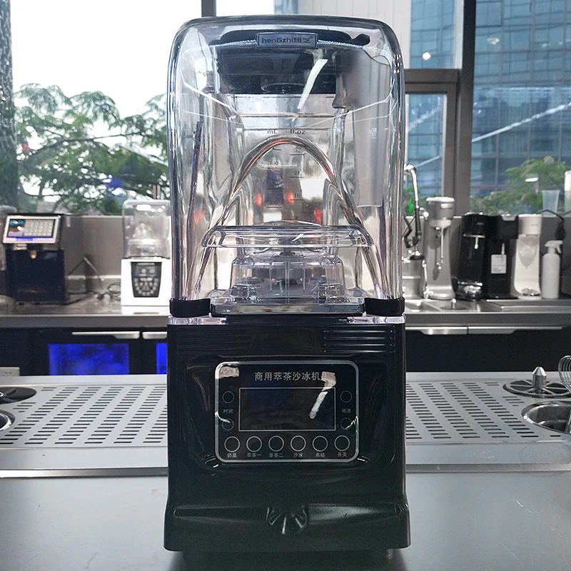 Hengzhi Personal Blender Smoothie Maker Juice Freezer Smoothie Blender Slush Machine for Bubble Milk Tea Shop Smoothie Tumbler