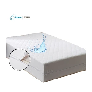 Anti Bedbug Zipped Mattress Cover Protector Waterproof Mattress king Size