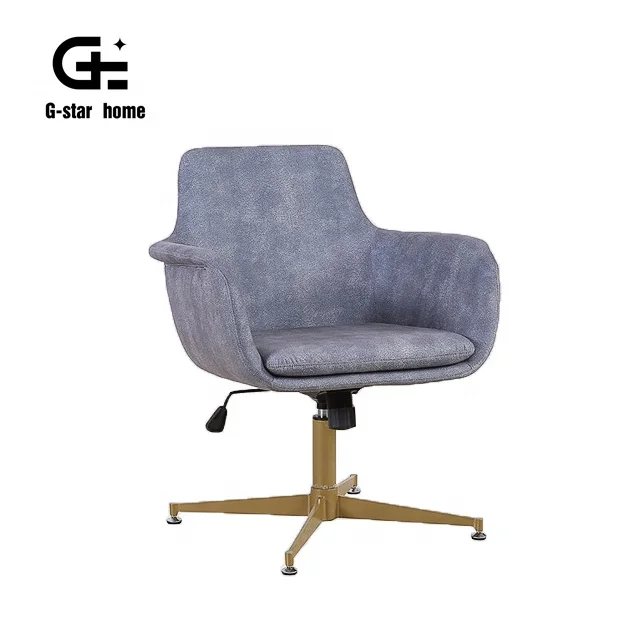 Современный стиль новый поворотный низкая спинка отдыха ткань стул Оптовая цена Высота Регулируемый отдыха офисные