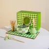 8 pz/set verde