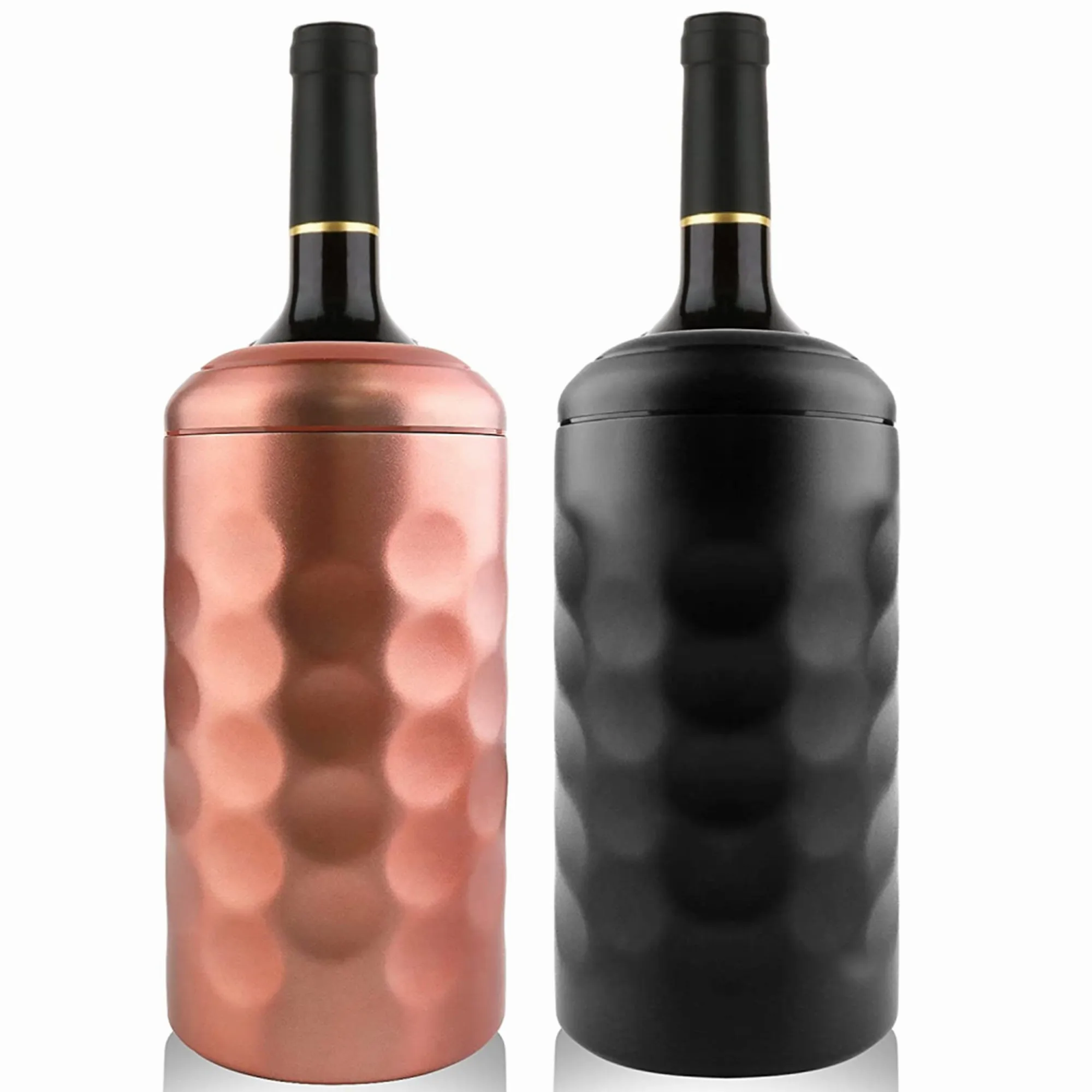 Wine Chiller, Iceless Wine Cooler Keeps Wine Cold up to 6 Hour, Fits Most  750ml