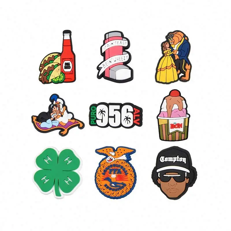 Große Augen Clog-Charms - Lustige Schuh-Deko Für Crocs & Co - Personalisierbar