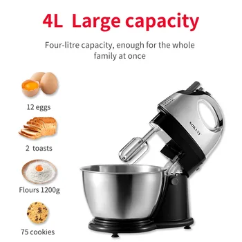 2-in-1 Stand & Hand Mixer