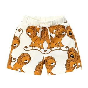 Customizable Cartoon Printing Shorts in Summer French Terry Kids Fashion Boys Shorts