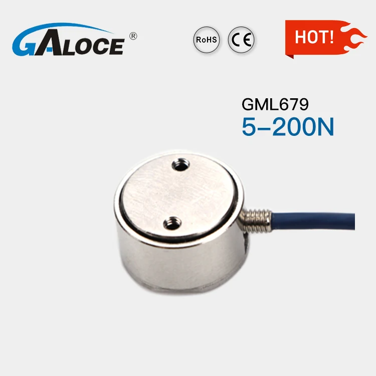 GALOCE Miniature Threaded In Line Rod End Tension And Compression Load Cell