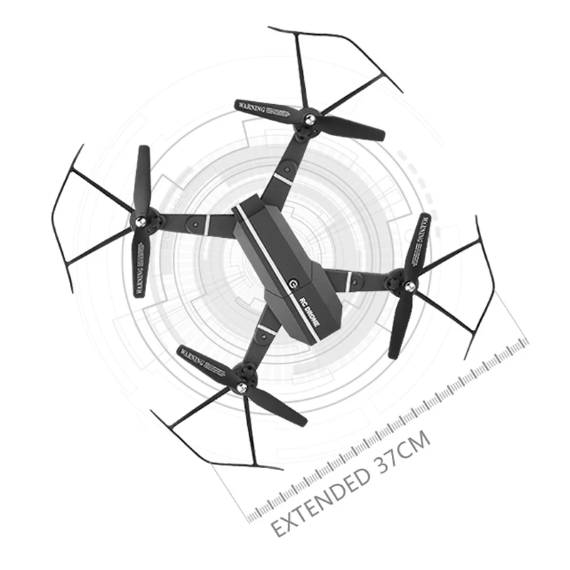 Wifi Fpv Drone 8807 Mini Foldable Drone 8807W With 480P Real