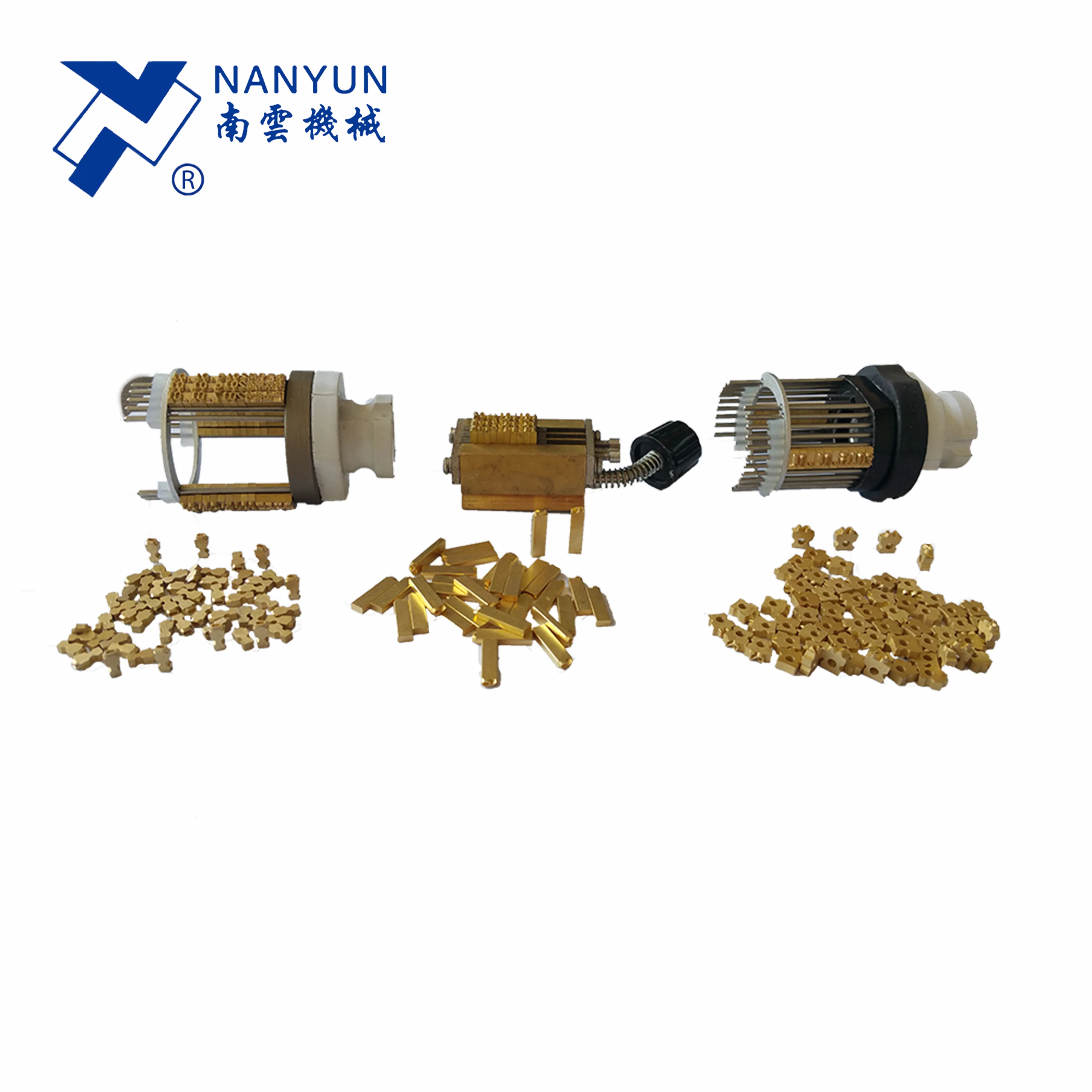 T Types and R Types Copper Brass Characters Digits Letters and Numbers for Date Expiration Coding Printing