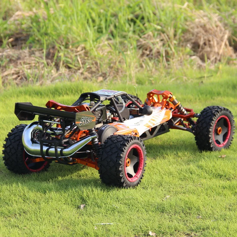 35cc High Speed RC Car with FY Petrol Engine Upgrade 5b Baja 2 Stroke RC Cars Laser Logo