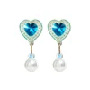 Blue earrings