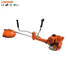 LEOPARD 51.7cc Petrol Brush Cutter 2 Stroke 520K E-start High Performance 52cc Brush Cutter for Garden