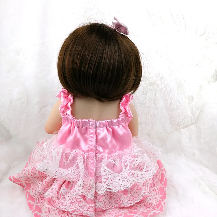 18インチリアルリボーンシリコンベイビーアライブドールおもちゃ