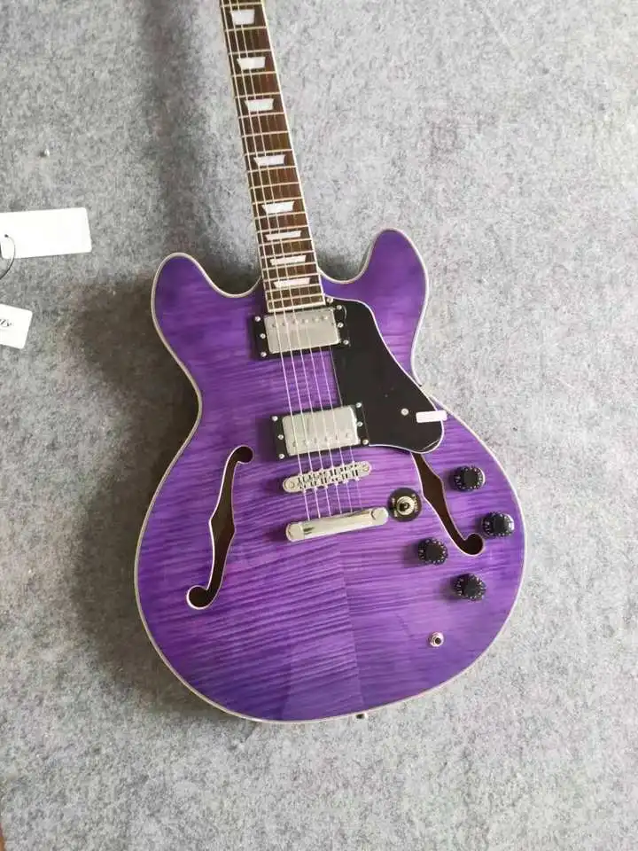 Jazz Electric Guitar Exquisite Top Distribute Oem Custom Electric