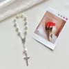 Round cross silver