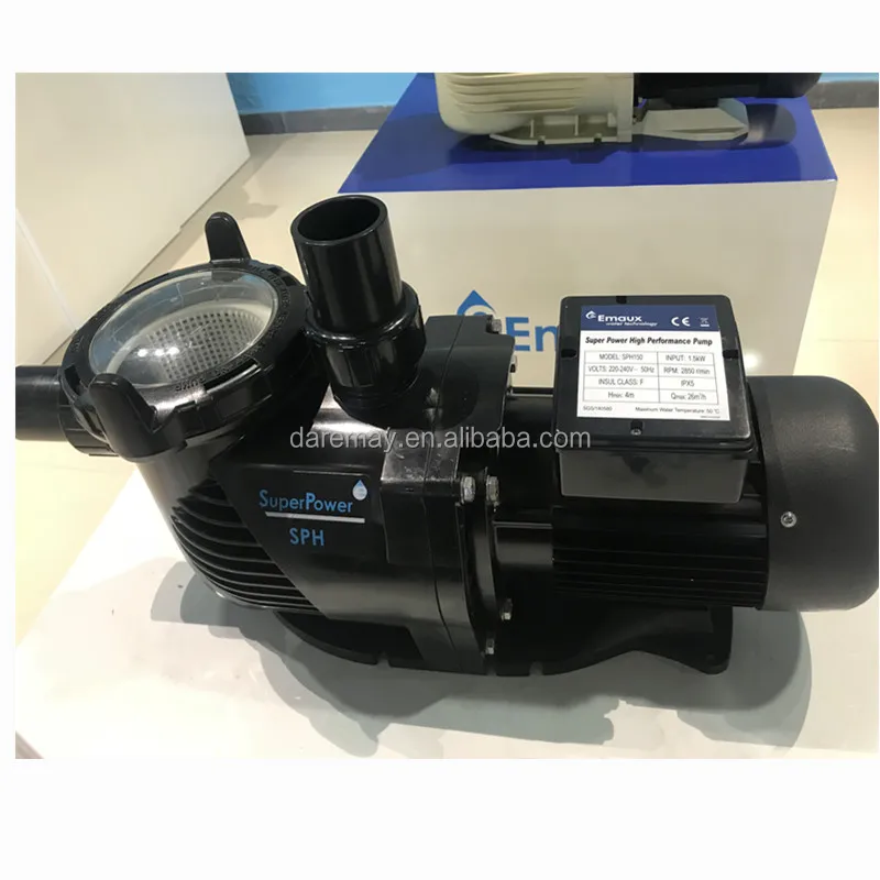 High Quality Emaux Sph Super Power Swimming Pool Water Pump For Circulation Buy Emaux Electric 1635