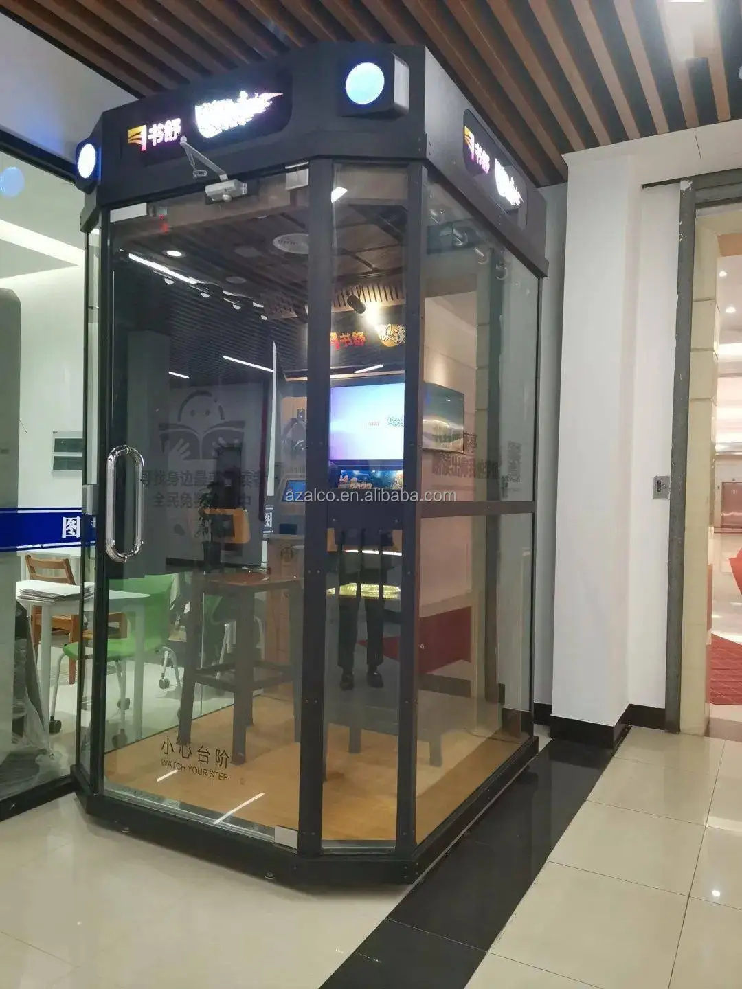 셀프 서비스 무인 Ktv 부스 미니 노래방 음악 쇼 노래 방음 노래 방 노래 방 오프라인 동전 노래방 시스템