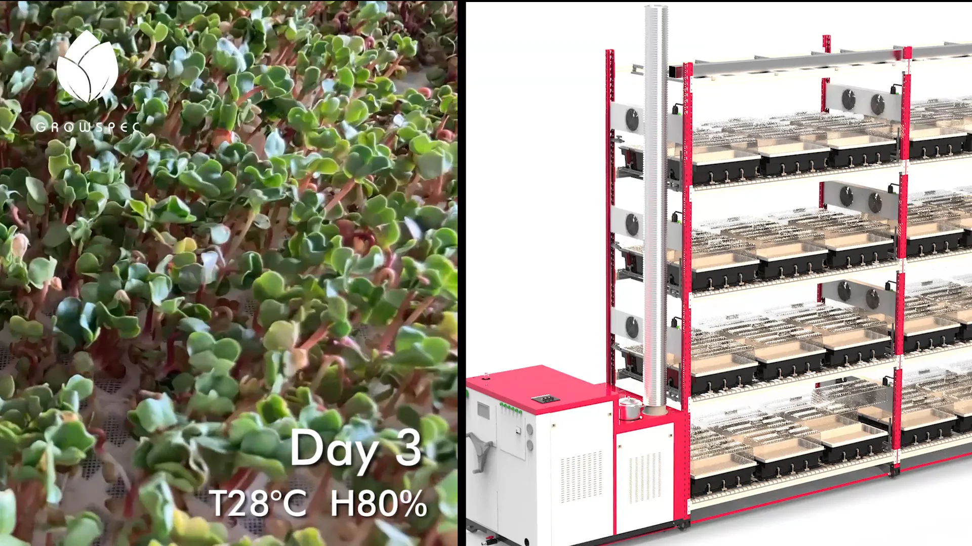 Indoor Farming System Aeroponic Growing Equipment Vertical Planting