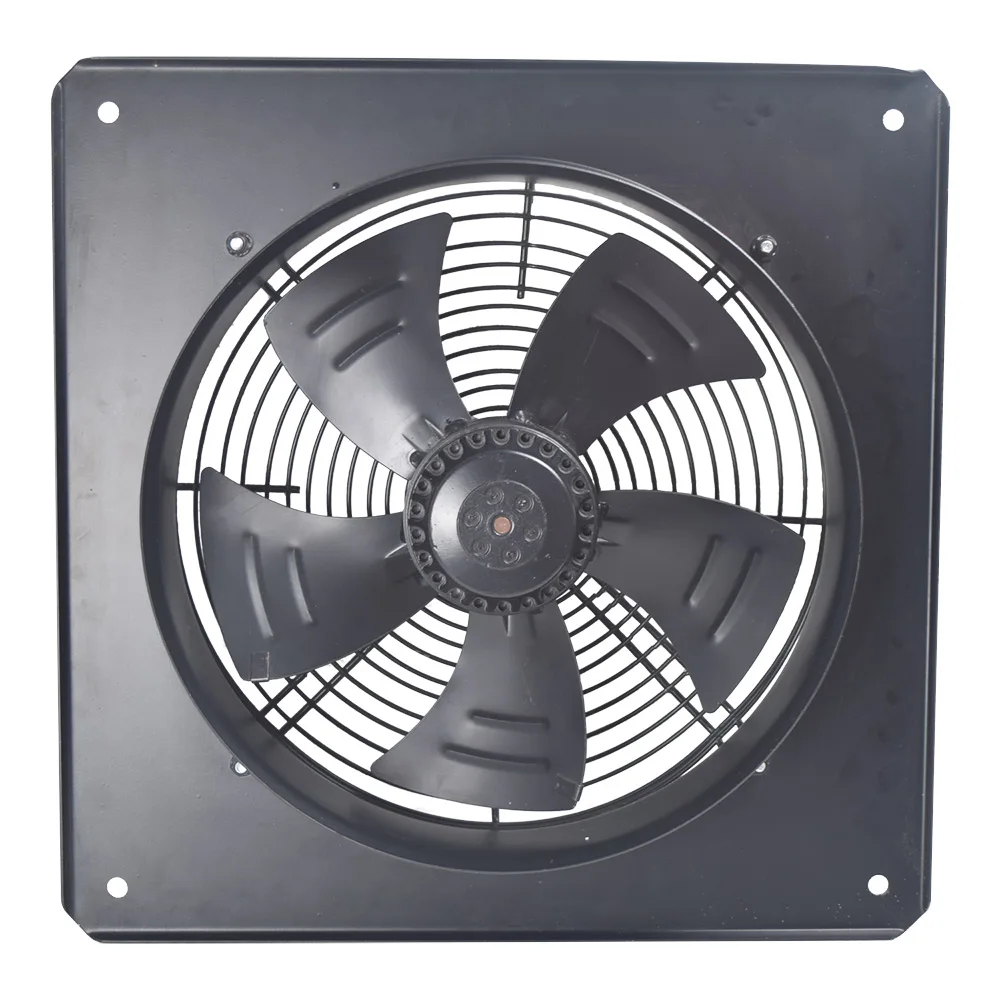 55W Low Noise External Rotor Axial Flow Fan Pipeline Ventilation Fan Industrial Exhaust Fan Kitchen Strong Smoke Exhaust