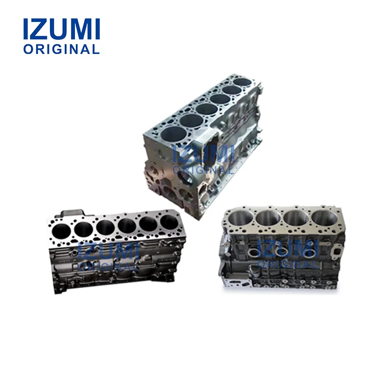 IZUMI ORIGINAL Cylinder Block H06C H07C H07D J05E J08CT J08E K13C E13C M10U NO4CT P11C PM100 W04D W06D Cylinder Block FOR HINO