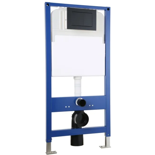 Concealed Cistern Dual Flushing Modern Style in Wall Cistern for Wall Hung Toilet