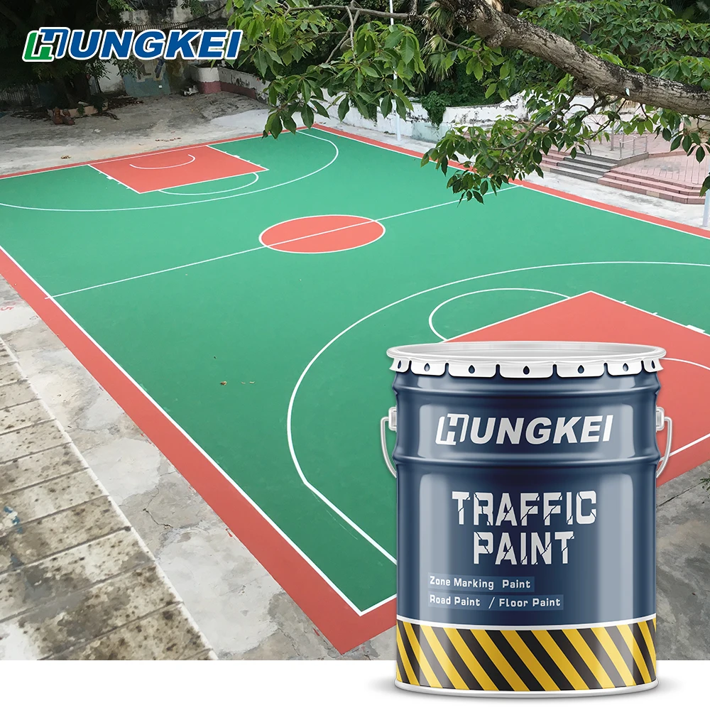 Yellow and White Color Cold Plastic Highway Road Traffic Line Marking Paint