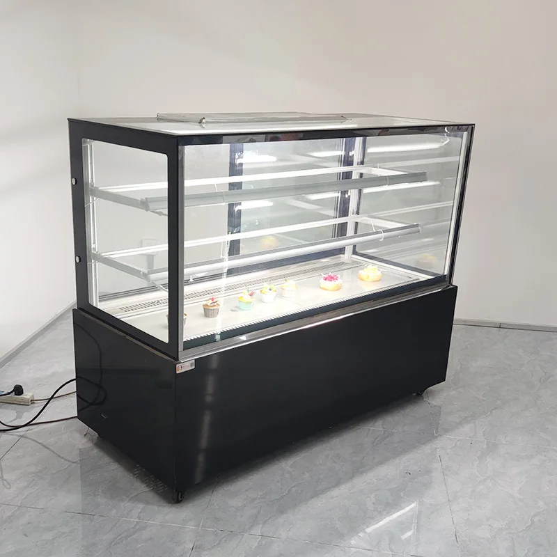 Commercial Freezer showcase Display Bakery Cake Cooler Sandwich Display Cooler
