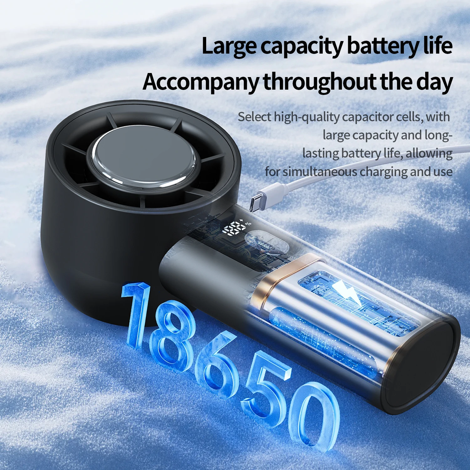 Table Fan, Portable, USB, Wall - detail 20