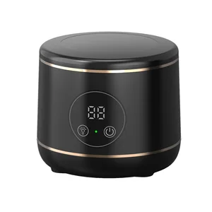 Certified Cross-Border Cleaner Intelligent Remote Control Electric 40kHz for Household Jewelry Denture UV Light New