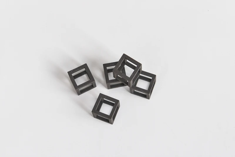 Ceramic Aquarium Small Fish Shrimp Crayfish Breeding Cube Block Shelter 5 Pcs for Small Aquarium ST-313-1
