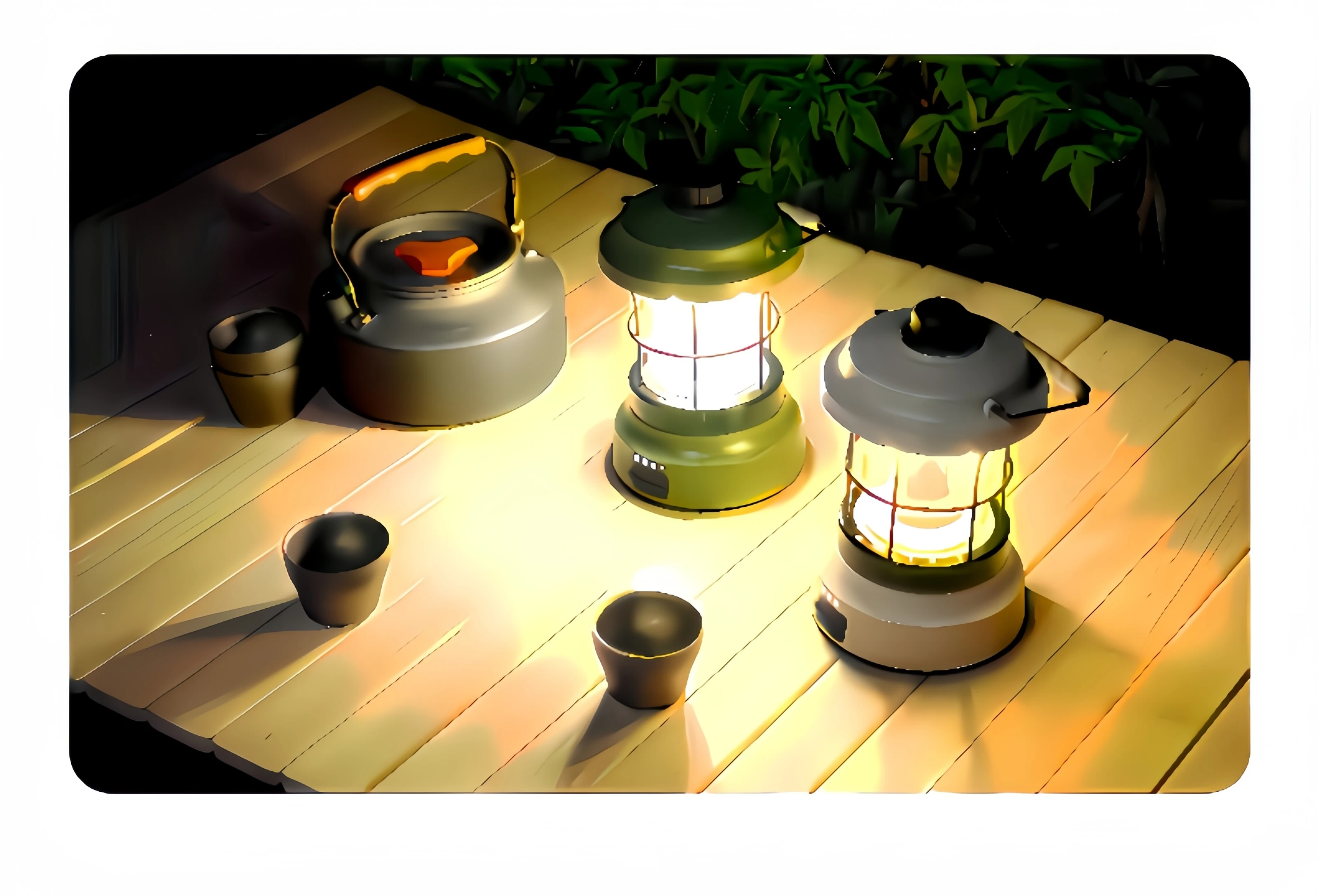Retro USB-C Camping Lantern Power Bank Emergency Light Battery Indication Flashlight Portable Vintage  LED Warm Dim Tent Lamp