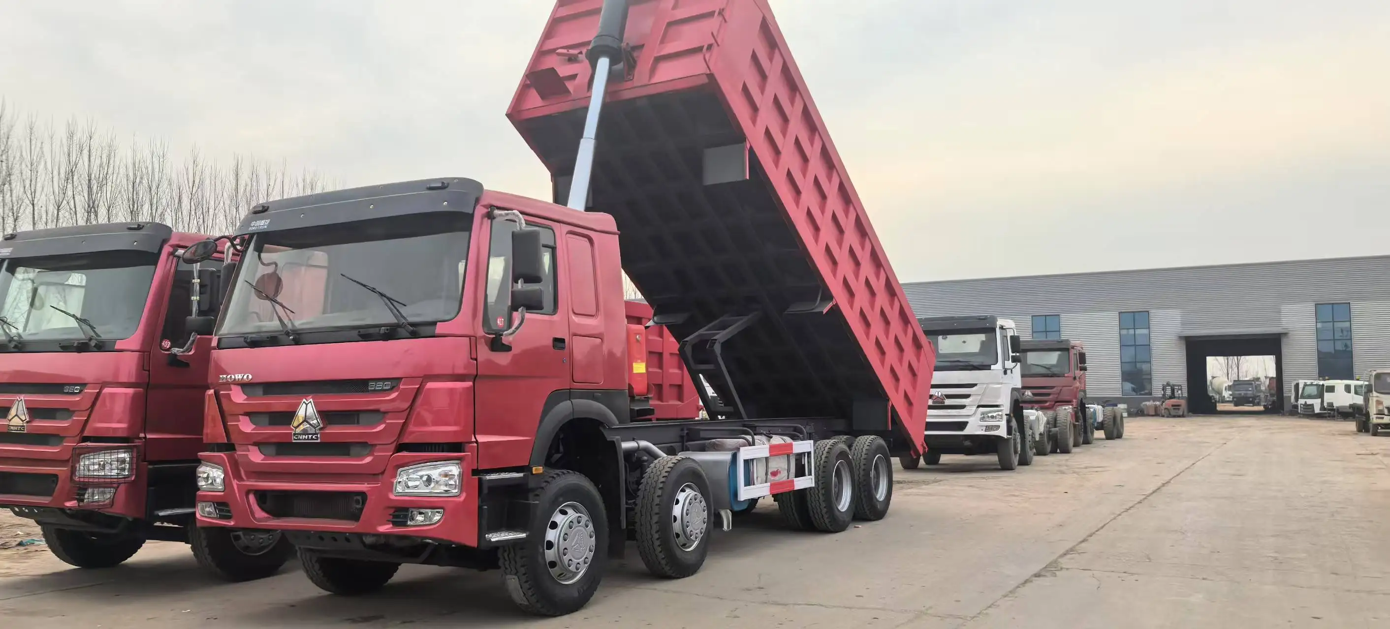 Customizable Logo Dump Truck Quality Assurance 6x4 Diesel Heavy Truck Left Steering Euro 2 Emission Can Be Customized Colors