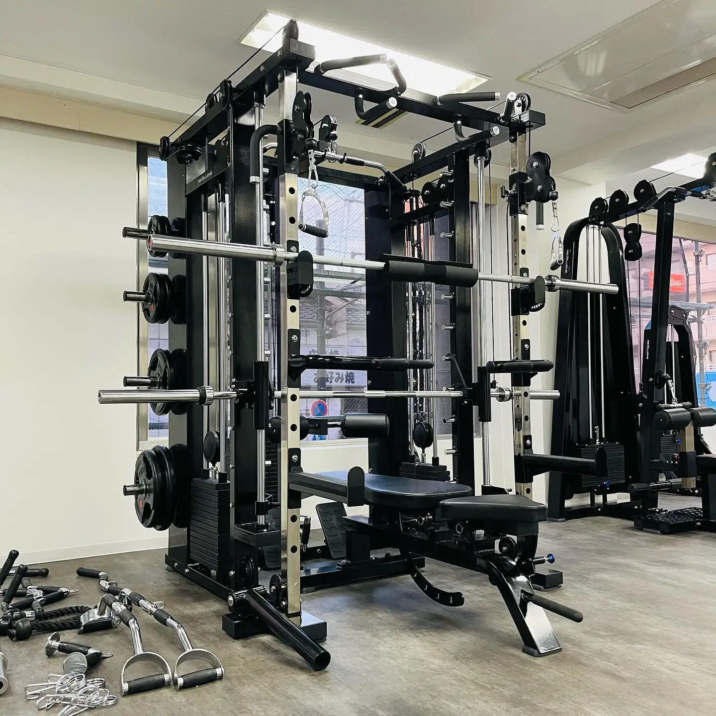 オールインワン プレミアム 多機能ステーション パワーラック スミス