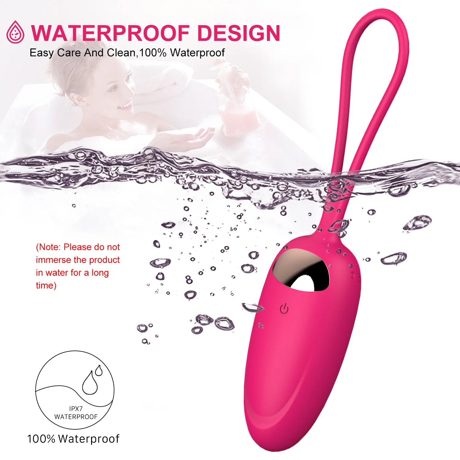 Wireless 10 Frequency Waterproof Silicone Love Sex Toy For Women And Couple Used As Toys Sex