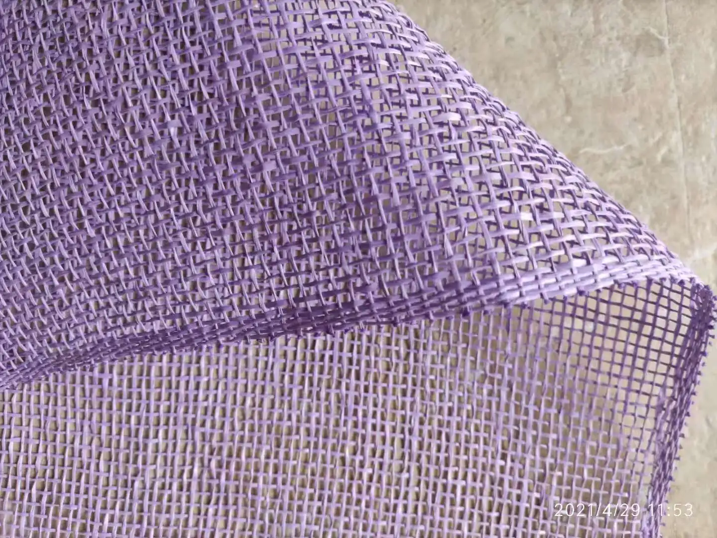 ハンドメイドcan can Lavender Burlap Deco Mesh - Perfect for Christmas Wreaths