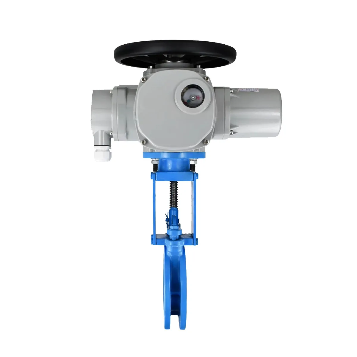 PZ973X-16C Electric Actuator Knife Type Stainless Steel Gate Valve