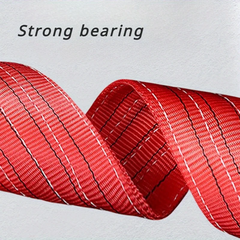 1t 2t 3t 4t 5t 6t 8t 10t 12t Fabric Eslinga Lifting Polyester Flat Eye-Eye Web Sling Round Endless Webbing Sling Belt