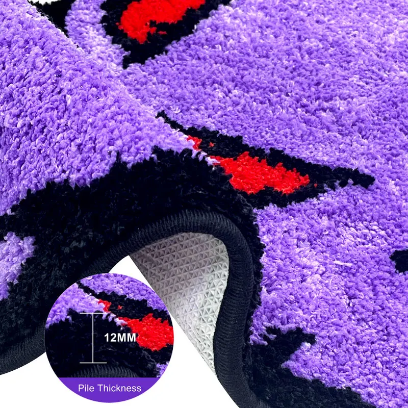 Modern Logo Shape Rugs Hand Made Tufted Carpets Custom Size Rugs