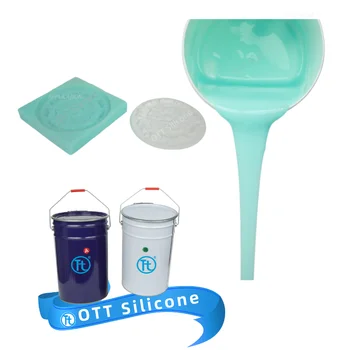 Free sample RTV 2 Liquid Silicone Rubber for Resin/Crafts/Plaster /Gypsum Food Grade Silicon Mold Making