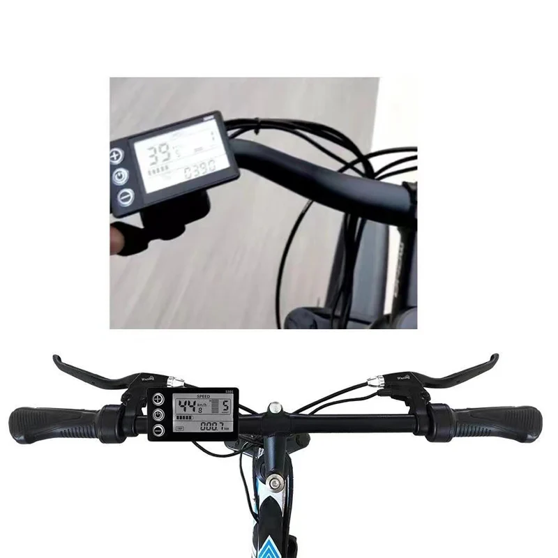 KIT CONVERSIONE ELETTRICA Display LCD Misuratore Per Ebike E Per Ebike 176424690728