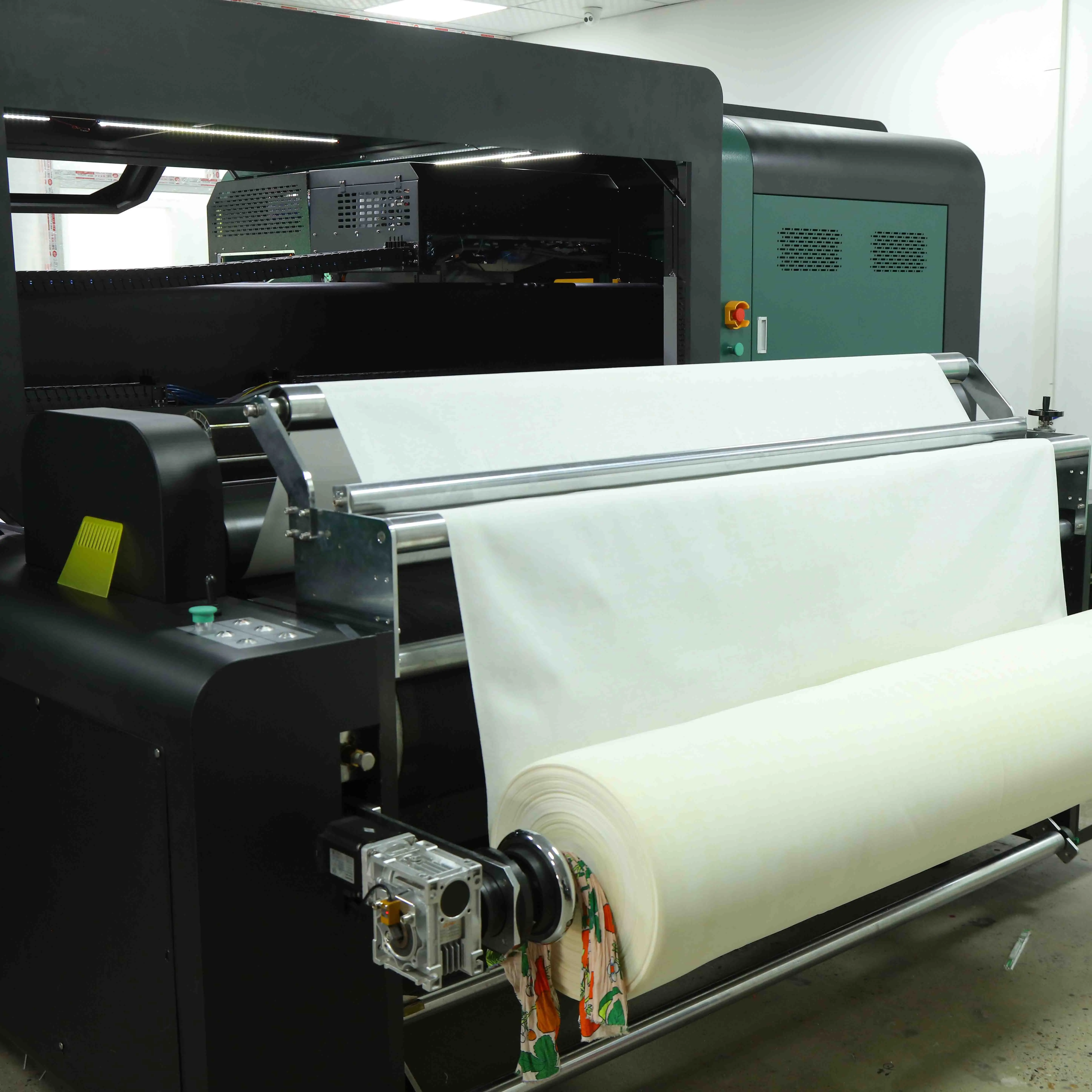 Direct Printing on cloth Belt Digital Textile Printer Machine Cotton printer  for woven and knitting Fabric