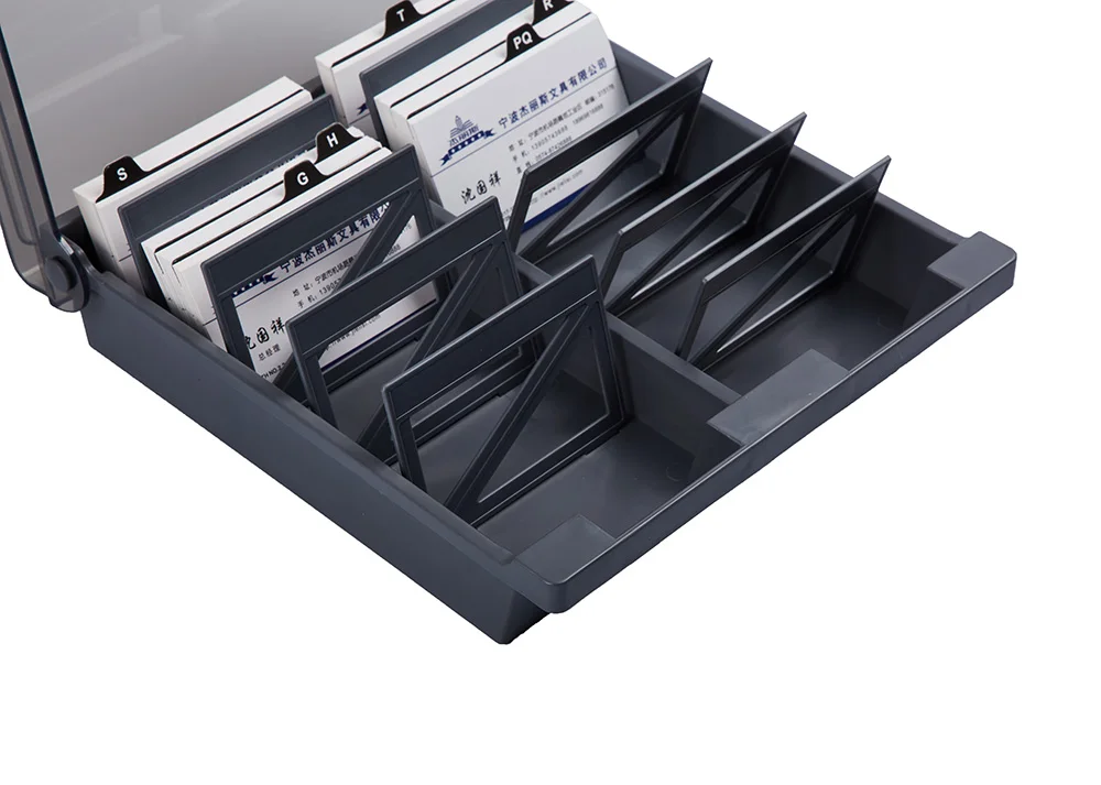 1000 шт., прозрачная коробка для карт